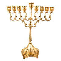 Metal Nine-Branch Candelabra for Wedding and Event Decoration
