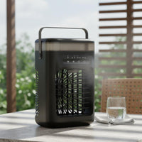 USB Desktop Air Conditioner Portable Ice Mist Fan Energy Saving