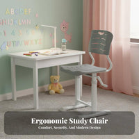 Ergonomic Splitspinerest Chair Height Adjustable children's Furniture Support Breathable pad for Students, Teenagers