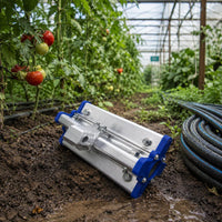 Greenhouse Climbing Device Blue End Caps Greenhouse Fixing Buckle