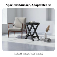 Small Round Stand Portable Round foldable Stand adaptable for Living Room