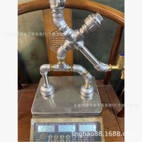 Industrial Pipe Gravity Drink Dispenser in Stainless Steel