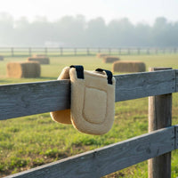 Thick Western Saddle Pad Safeguarding Wool Felt Saddle Pad Breathable