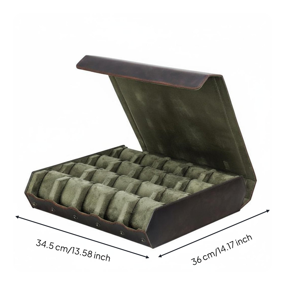 20 Slot Watch Case Dustproof Storage Shockproof for Travel