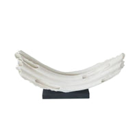 Arched Sculpture with Base Modern Tabletop Sculpture Abstract for Living Room