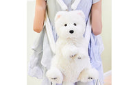 West Highland White Terrier Stuffed Cute Westie Stuffed Ultra-Soft for Girls