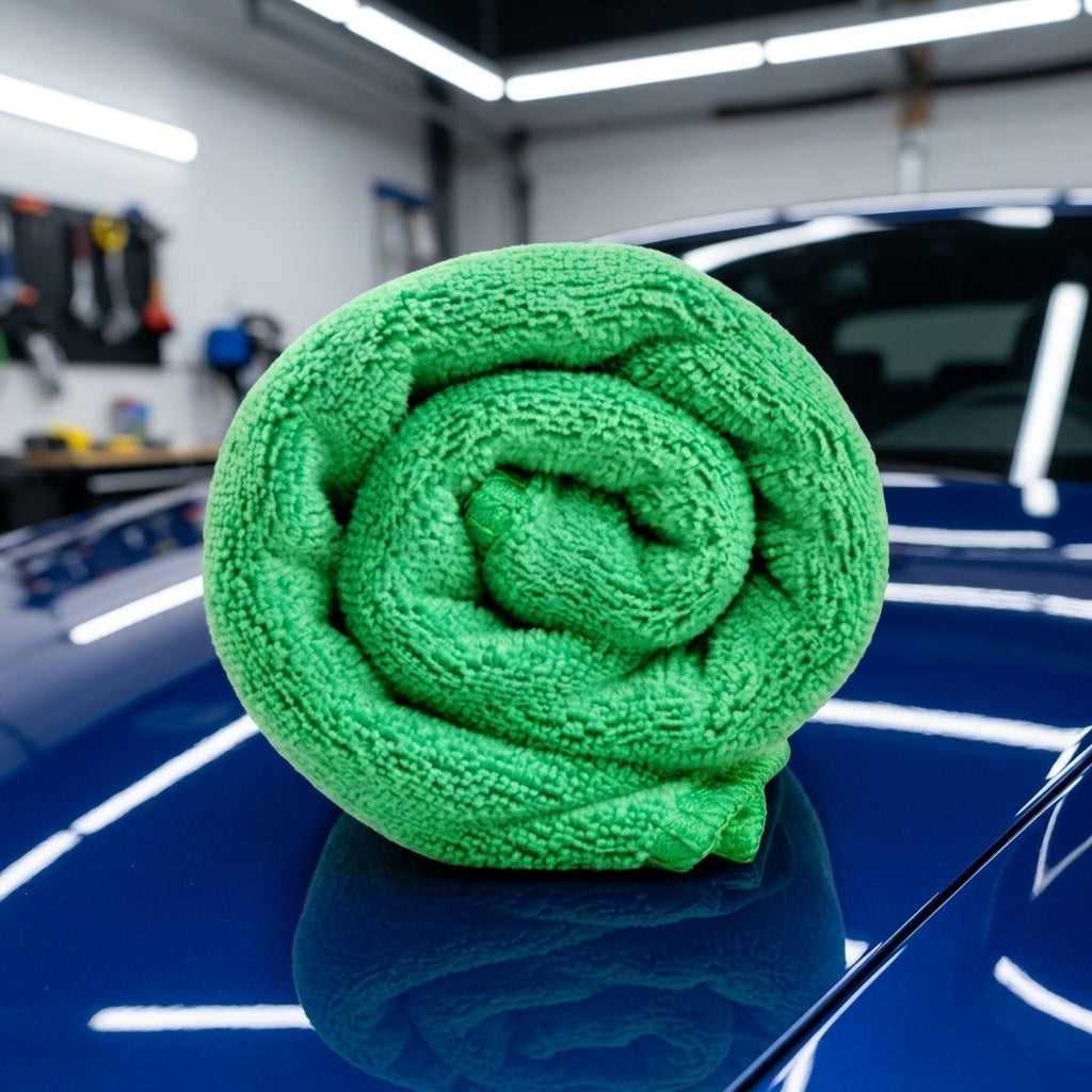 Soft-Treated Microfibre Towel, 35cm x 75cm Microfibre Cloth, Thickened High Absorbency Car Cleaning Towel, Universal Lint Drying Cloth