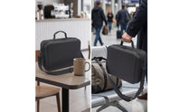 Console Case with Compartments Large Capacity Hard Case with Shoulder Strap Sturdy for Commuters