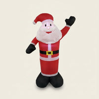 Christmas Inflatable Santa Secure Inflatable Santa Character Yard Decoration Stable Oversized for Lawn, Garden