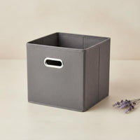 2 Pieces Dustproof Storage Box Space Saving Foldable Storage Bin Multi Purpose
