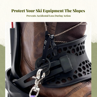 Anti-Loss Snowboard Leash, Enhanced Grip, Winter Accessory