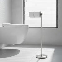 Freestanding Toilet Tissue Holder Metal Free Standing Toilet Tissue Holder Bathroom Accessory Minimalist