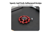 Rear Derailleur Pulley CNC Machined 11T Guide Wheel Bike Derailleur Guide Wheel Anodized Finish Sealed Bearing Guide Pulley