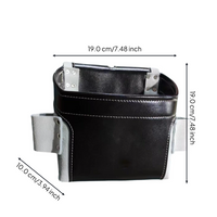 Adjustable heavy-duty leather tool belt