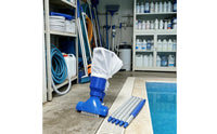 Portable Pool Vacuum Cleaner Jet-Style Pool Vacuum with Mesh Bag Slimline Manual for Above Ground Pools