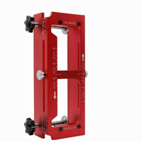 Door Hinge Router Jig Rectangular Frame Hardware Tool for Woodworking