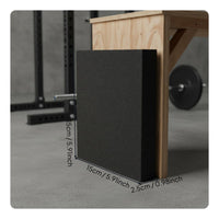 Rubber Shock Absorption Block Noise Reducing Floor  Absorber High Soundproof Floor Brick for Home Theater, Audio Production Studio, Factory