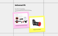 Brake-sensing bike light, USB, waterproof