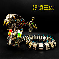 机械眼镜王响尾蛇高难度金属拼装模型摆件立体手工组装3D玩具跨境