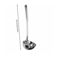 Stainless Steel Ladle Deep Bowl Serving Spoon Long Handle