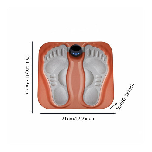 EMS Foot Massager Mat 6 Modes Electric Foot Massage Pad Rechargeable for Seniors