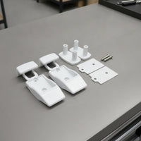2 Pieces Molded Plastic Awning Repair Bracket Lightweight RV Awning Bracket Compatible Hardware Reliable for Campers