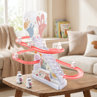 Electric Track Climbing Toy Looping for Bedroom, Toddlers
