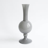 Modern Minimalist Glass Vase, Spray Painted Finish