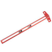 Aluminum Alloy T-Square Angle Marking Gauge with Metric and Imperial Scales