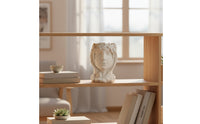 Sculptural Face Planter Tabletop Head Planter Unique Face Flower Pot Cute for Desk, Shelf, Entry Table