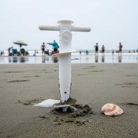 Spiral Umbrella Anchor Stable Hold Beach Umbrella Anchor Wind Resistant Parasol Base