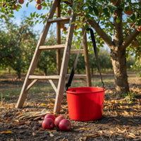 Shoulder Picking Bucket Reinforced Boarder Harvest Bucket Glossy Finish