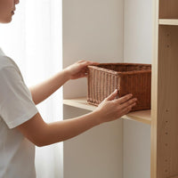 Fan-Shaped Storage Basket Multipurpose Triangular Shelf Organizer Long-Lasting