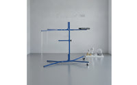 Adjustable Bumper Stand with Wheels Sturdy Bumper Repair Stand Mobile Rolling for Auto Body Technicians, Workshops