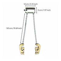 Oil Drum Lifting Clamp Alloy Steel Hook Forklift Drum Grabber Heavy Duty