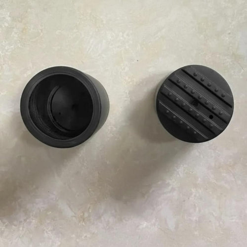 Rubber Ladder Feet Caps, Anti-Slip, Durable, Black