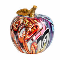 Fruit Figurine Glossy Fruit Figurine Decoration Painted Sculpture for Art Lovers, Living Room