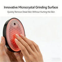 Electric Callus Remover Foot File with Red and Blue Light