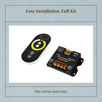 COB LED Controller, RF remote dimming