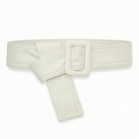 Canvas Waist Belt with Alloy Buckle Fashionable Wide Canvas Belt Comfortable