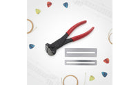 3 Pieces Fret Wire Cutter with Guards Guitar Fret Cutter Sturdy Tools for Guitarists