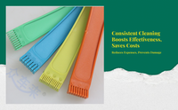 Stainless Steel Fin Cleaning Brush, Coil Cleaner, Air Conditioner Maintenance Tool, Flexible, sturdy, for HVAC, Refrigerator, Radiator