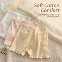 Girls Knickers Breathable Pants for Ages 7-13, Treatment for School and Active Wear, Comfortable Fit Shorts