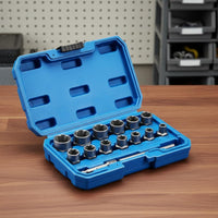 26 Pieces Damaged Bolt Extractor Set High Hardness Stripped Screw Remover Kit