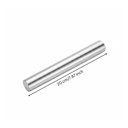 3 Pieces Stainless Steel Rolling Roller Lightweight Pastry Roller Stick