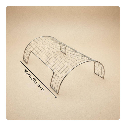 Bearded Dragon Basking Stand Rust Resistant Mesh Basking Ramp Long-Lasting
