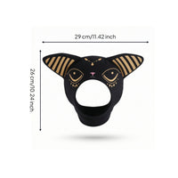 Cat Head Hat Cute Soft Fabric Hood with Ears Soft for Photo Shoots
