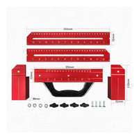 90 Degree Clamp Precise Assembly Hand Tool Easy to Use for Workshop, Welders