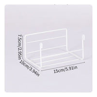 Wire Hanging Basket Lightweight Hanging Organizer Basket Compact for Office