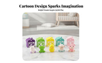 20 Pieces Develops Fine Manual Dexterity Skills Numbered Barn Matching Set Promotes Hand-Eye Coordination Farm Creature Barn Toy Materials